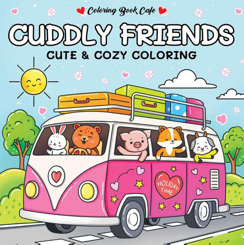 ギャラリービューアに画像をロードする, Rebo publishers cuddly friends - cute cozy coloring 6+
