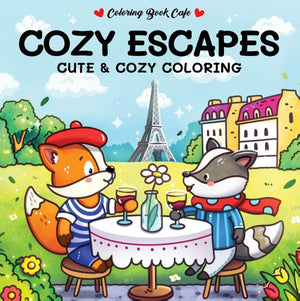 Rebo cozy escapes - cute cozy coloring. 6+