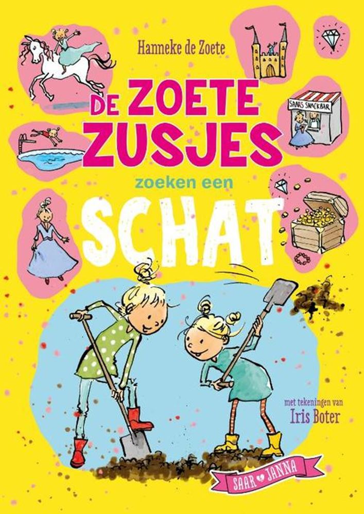 Afbeelding laden in galerijviewer, Centraal boekhuis de zoete zusjes zoeken een schat
