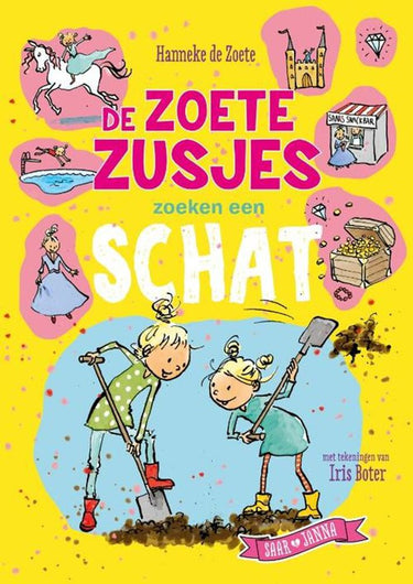 Centraal boekhuis de zoete zusjes zoeken een schat