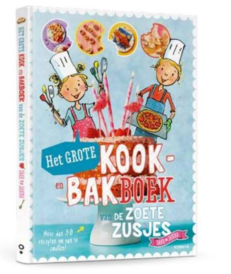 Afbeelding laden in galerijviewer, Centraal boekhuis het grote kook- en bakboek van de zoete zusjes
