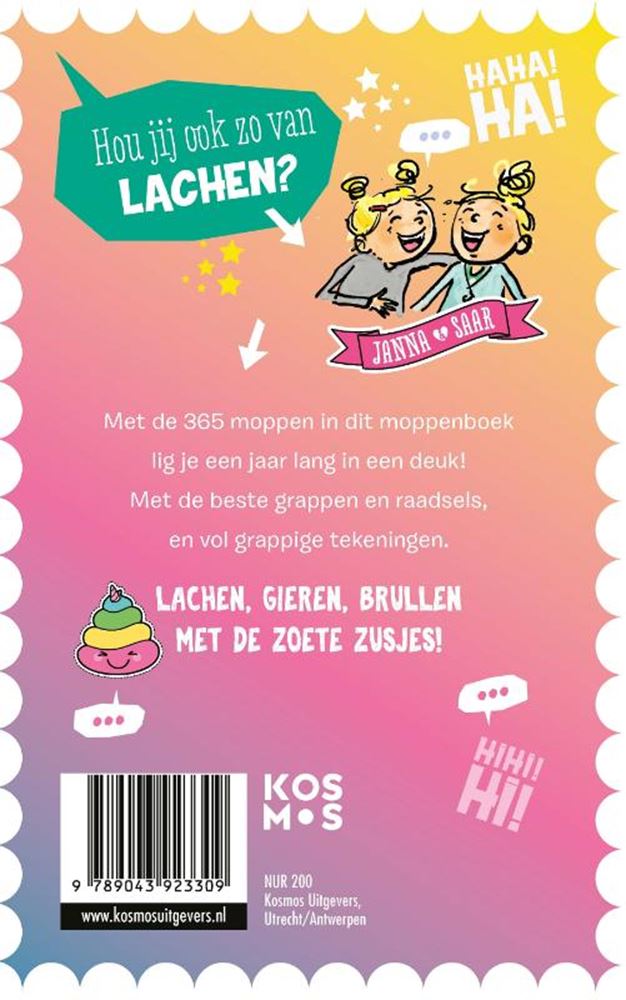 Chargez l'image dans la visionneuse de la galerie, Centraal boekhuis de zoete zusjes moppenboek
