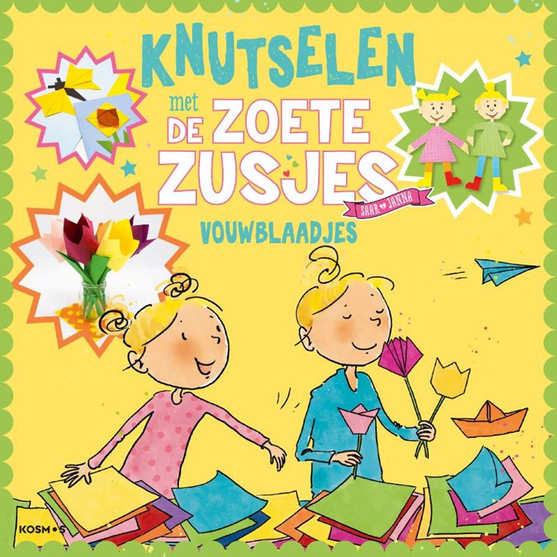 Afbeelding laden in galerijviewer, Centraal boekhuis knutselen met de zoete zusjes - vouwblaa
