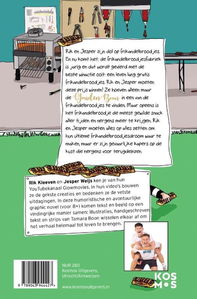 Chargez l'image dans la visionneuse de la galerie, Rik en jesper en de frikandelbroodjescri
