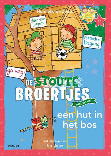 Centraal boekhuis zoete zusjes: een hut in het bos 5+