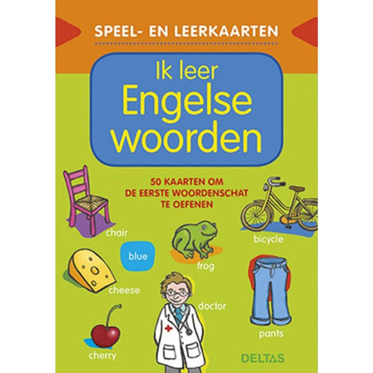 Deltas ik leer engelse woorden - speel en leerkaarten