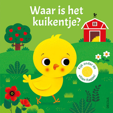 Deltas waar is het kuikentje? flapjesboek