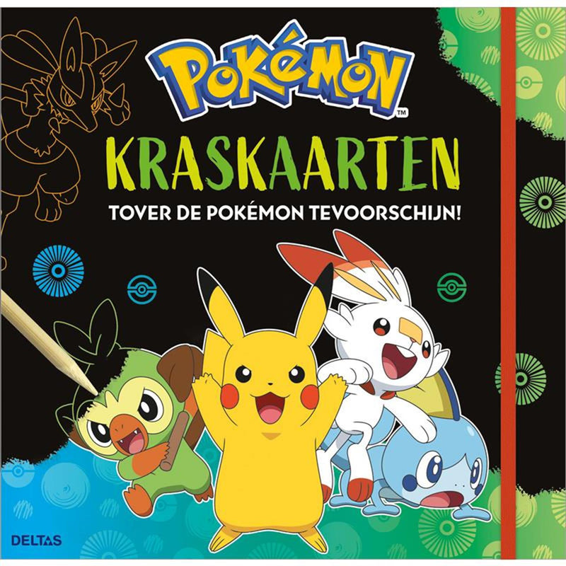 Load image into Gallery viewer, Pokemon pokémon 8 kraskaarten en kraspen
