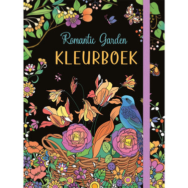 Deltas romantic garden kleurboek