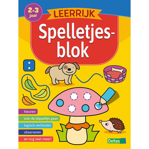 Deltas leerrijk spelletjesblok 2-3 jaar