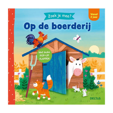 Deltas zoek je mee? op de boerderij