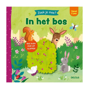 Deltas zoek je mee? in het bos