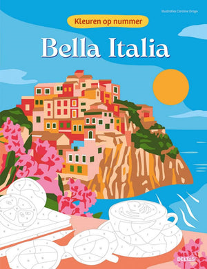 Deltas bella italia - kleuren op nummer
