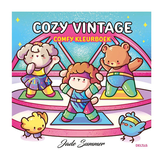 Deltas cozy vintage - comfy kleurboek