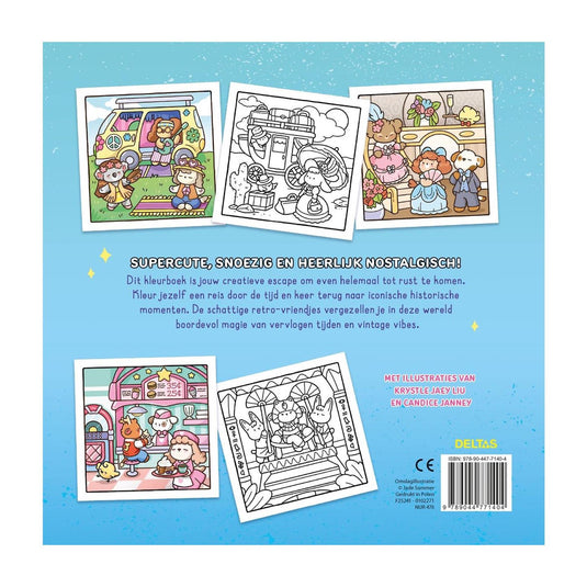 Deltas cozy vintage - comfy kleurboek