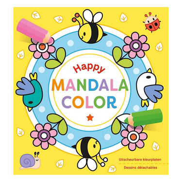 Deltas happy mandala color kleurboek