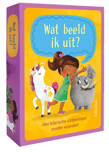 Deltas wat beeld ik uit? - raadspel met kaarten