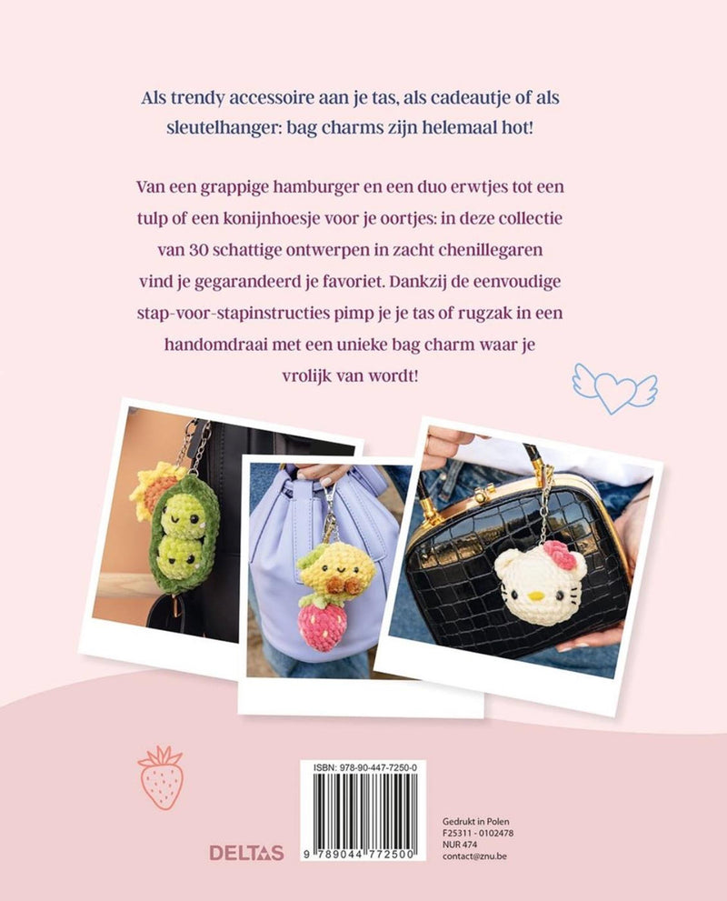 Afbeelding laden in galerijviewer, Deltas bag charms haken sleutelhangers
