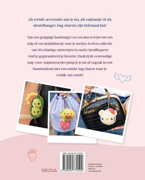 Deltas bag charms haken sleutelhangers