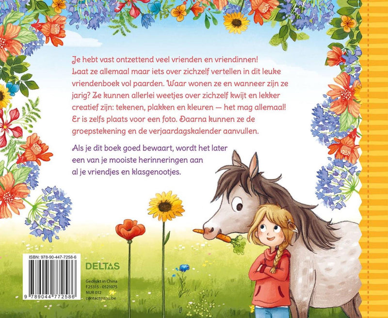 Chargez l'image dans la visionneuse de la galerie, Deltas dol op paarden vriendenboek
