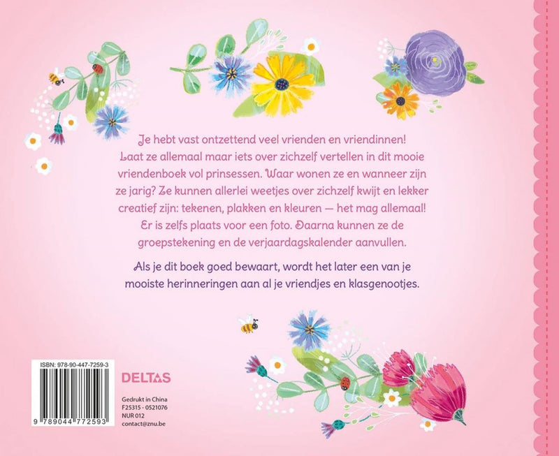 Afbeelding laden in galerijviewer, Deltas lieve prinsessen vriendenboek
