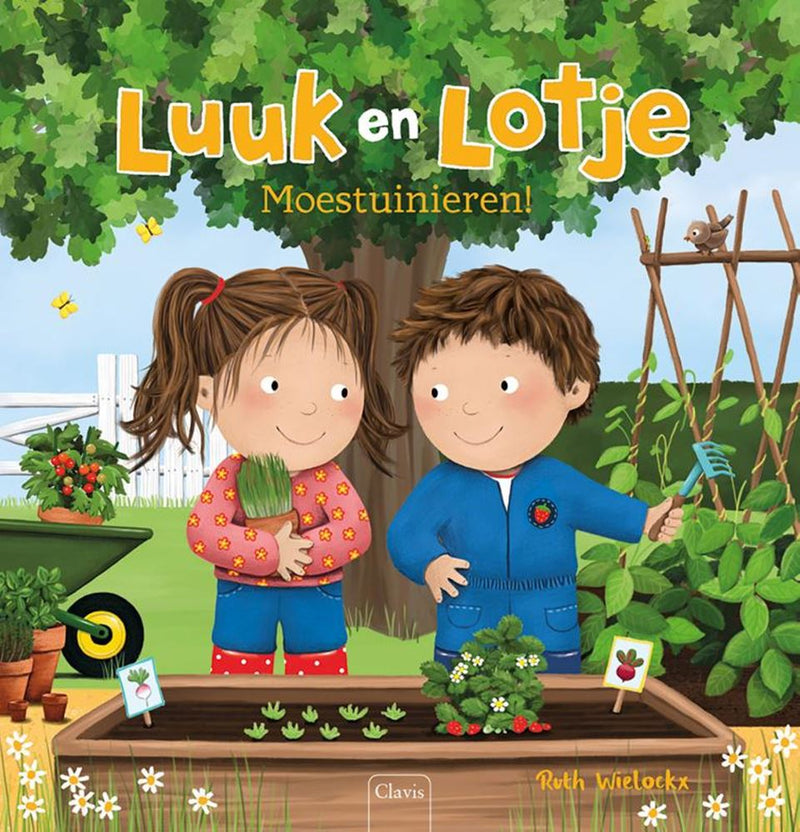 Afbeelding laden in galerijviewer, Centraal boekhuis luuk en lotje. moestuinieren. 2+
