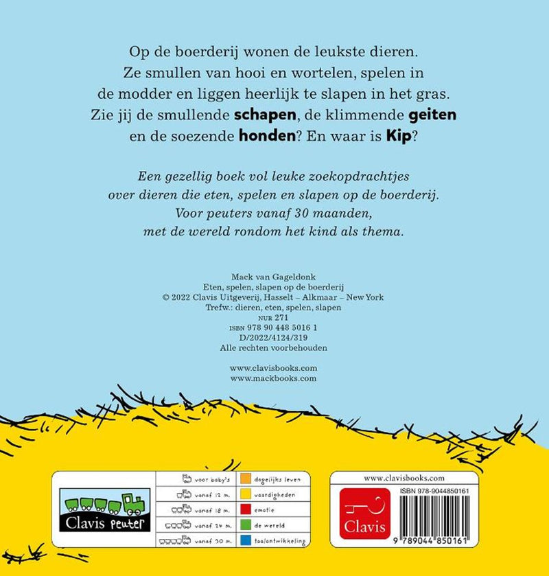 ギャラリービューアに画像をロードする, Eten, spelen, slapen op de boerderij. 1+
