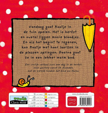 Kartonboek: kaatje in de herfst 2+