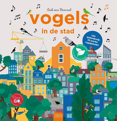 Geluidenboek: vogels in de stad 6+