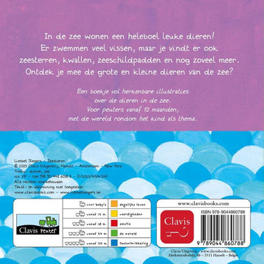 Kartonboek: zeedieren 1+