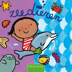 Kartonboek: zeedieren 1+