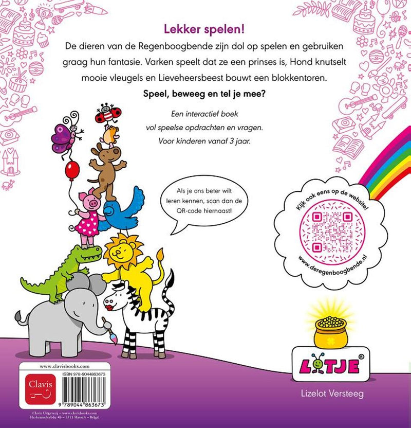 Chargez l'image dans la visionneuse de la galerie, Spelen met de regenboogbende 3+
