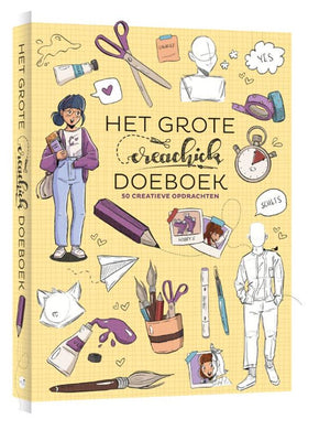 Kluitman het grote creachick doeboek -50 creatieve opdrachten voor volwassenen 128 blz