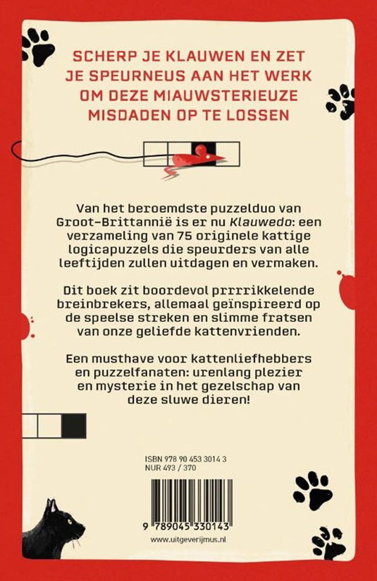 Uitgeverij mus puzzelboek: klauwedo. 75 katastrofale mi | 2 stuks