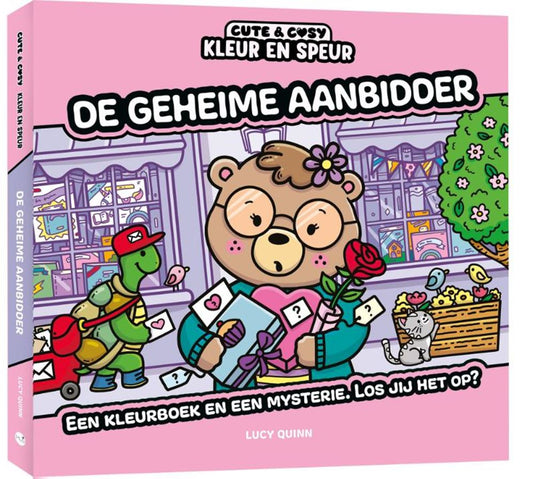 Cute cosy kleur en speur: de geheime a