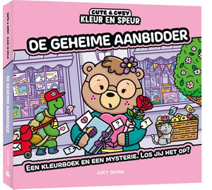 Cute cosy kleur en speur: de geheime a