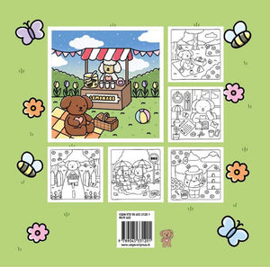 Centraal boekhuis kokoro spring - kleurboek