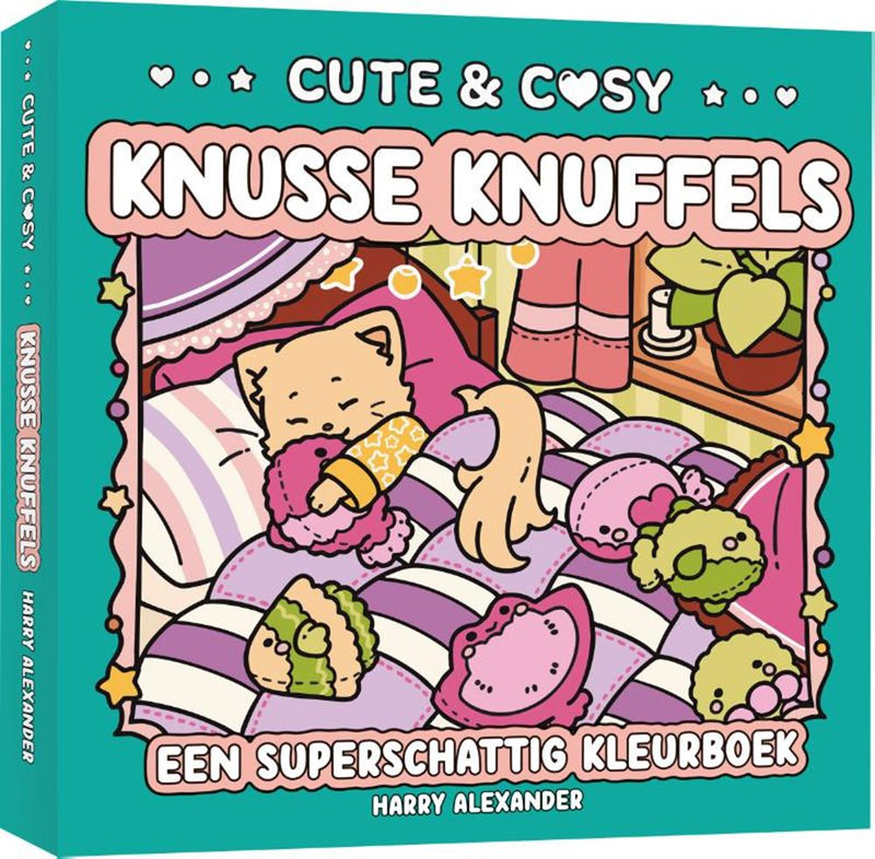 ギャラリービューアに画像をロードする, Knus kleurboek: cute cosy: se knuffels

