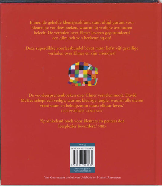 Het grote boek van elmer. 2+