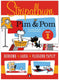 Stripalbum van pim en pom. 4+