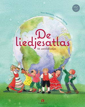 De liedjesatlas: 24 wereldliedjes (+cd)