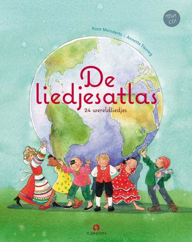 De liedjesatlas: 24 wereldliedjes (+cd)