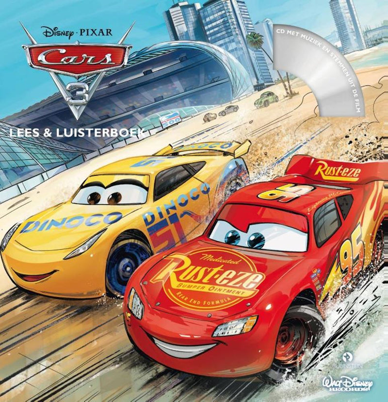 Afbeelding laden in galerijviewer, Disney : cars 3 (boek+cd). 3+
