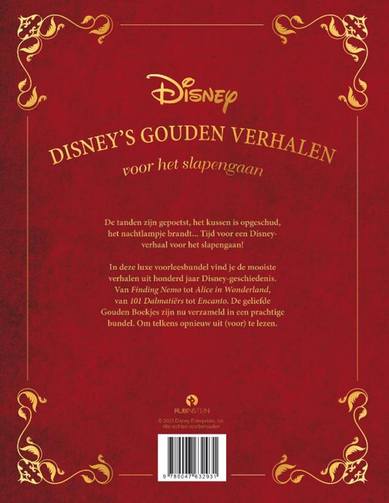 Chargez l'image dans la visionneuse de la galerie, Disney 's gouden verhalen voor het slapen

