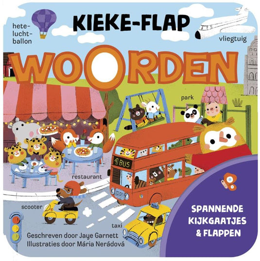 Flapjesboek: kieke-flap woorden 2+