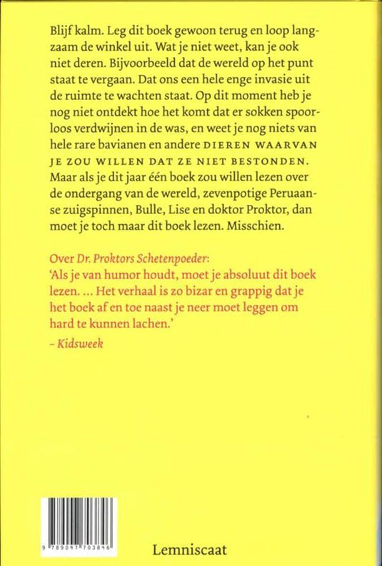 Dr. proktors redt de wereld. 6+