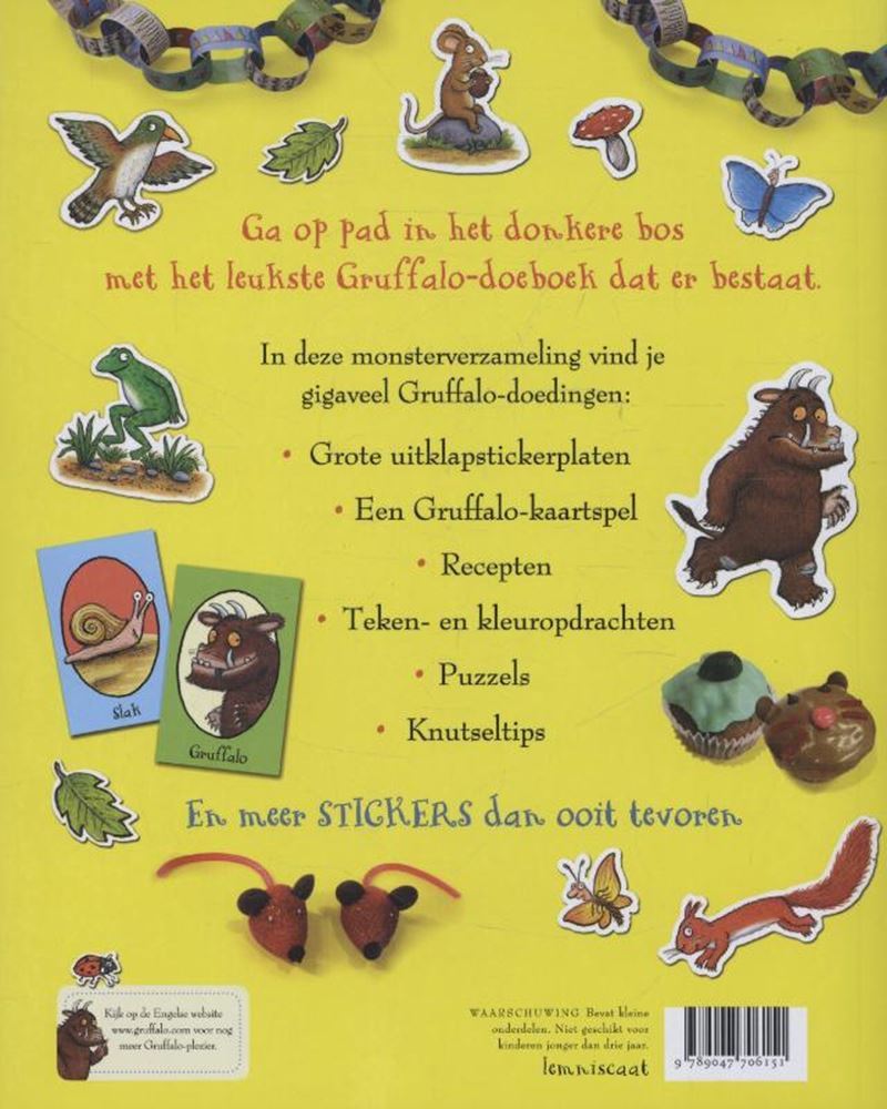 ギャラリービューアに画像をロードする, Het gruffalo stickerdoeboek. 4+
