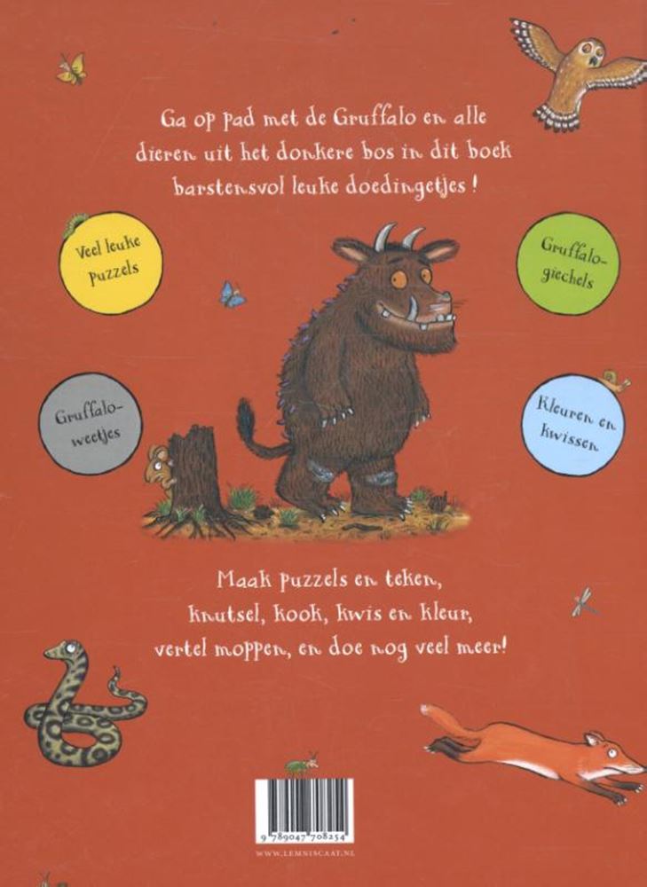 Chargez l'image dans la visionneuse de la galerie, Het grote gruffalo doeboek. 6+
