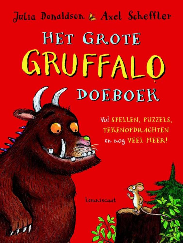 Chargez l'image dans la visionneuse de la galerie, Het grote gruffalo doeboek. 6+
