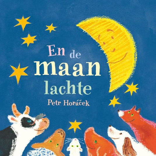 En de maan lachte (kartonboek). 2+